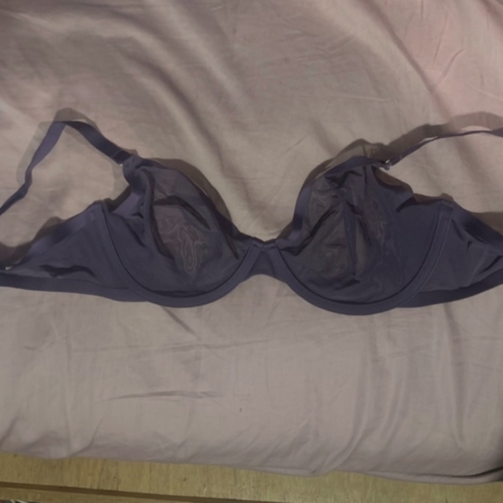 Mesh Underwire Bra